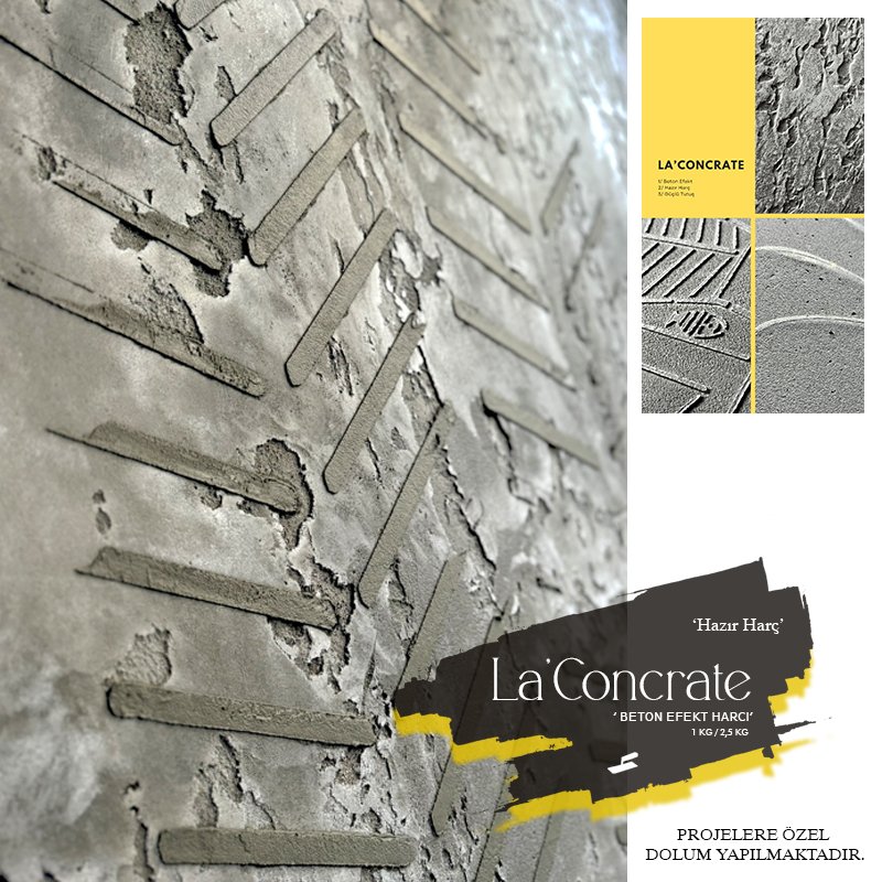 LA'CONCRATE BETON EFEKT DOKU HARCI